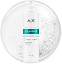 Eucerin DermoPure Clinical Gel de Limpeza Facial Antiacne 400ml Pele Oleosa e Acneica