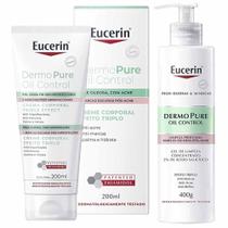 Eucerin DermoPure Oil Control Kit Creme Corporal + Gel de Limpeza Eucerin DermoPure Oil Control Kit Creme Corporal + Gel de Limpeza