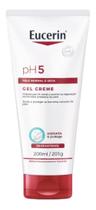 EUCERIN Gel Creme Hidratante Corporal pH5 200ml, Textura Ultraleve, Dexpantenol, Hidratação Diária, Pele Sensível e Seca