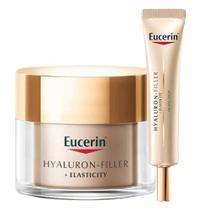 Eucerin - Hyaluron-Filler Elasticity Kit Creme Anti-Rugas Noite + Creme Anti-idade Olhos Para Peles Maduras Eucerin - Hyaluron-Filler Elasticity Kit Creme Anti-Rugas Noite + Creme Anti-idade Olhos Para Peles Maduras