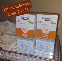 EUCERIN Hydro Fluid Protetor FPS60 sem cor antioxidante KIT com 2 unid