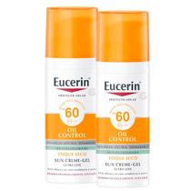 Eucerin Kit 2 Protetor Solar Gel-Creme Oil Control FPS60 Eucerin Kit 2 Protetor Solar Gel-Creme Oil Control FPS60