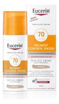 EUCERIN Protetor Solar Facial Antimanchas Cor Média FPS 70 50ml, Pigment Control EUCERIN Protetor Solar Facial Antimanchas Cor Média FPS 70 50ml, Pigment Control