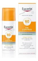 EUCERIN Protetor Solar Facial Oil Control FPS 60 50ml, Antioleosidade, Rosto, Proteção UVA, UVB e Luz Visível - sem marca