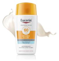 EUCERIN Protetor Solar Facial Ultra FPS 60 50ml, Hydro Fluid, Antioleosidade, Antioxidante, Rosto