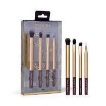 Eud kit pinceis maquiagem para olhos glam essentials