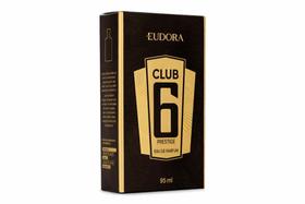 Eudora Club 6 Prestige Eau de Parfum Masculino 95ml Amadeirada Aromática Eudora Club 6 Prestige Eau de Parfum Masculino 95ml Amadeirada Aromática