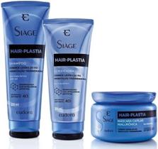 Eudora Combo Siàge Hair Plastia Shampoo + Máscara + Condicionador Eudora Combo Siàge Hair Plastia Shampoo + Máscara + Condicionador