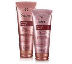 Eudora Combo Siàge Nutri Rosé: Shampoo 250ml + Condicionador 200ml