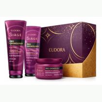 Eudora Estojo Shampoo+Condicionador+Masc Pro Cronology Eudora Estojo Shampoo+Condicionador+Masc Pro Cronology