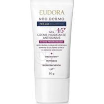 Eudora gel creme hidratante facial antissinais 45+neo dermo pró age collection 50g