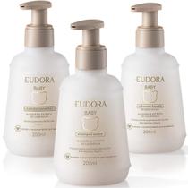 Eudora Kit Baby: Shampoo + Condicionador + Sabonete Líquido