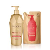 Eudora Kit La Piel Tâmaras Egípcias: Hidratante Desodorante Corporal 400ml + Refil Hidratante Desodorante Corporal 350ml