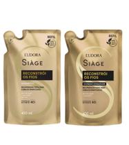 Eudora Kit Refil Siàge Reconstrói os Fios: Shampoo 400ml + Condicionador 400ml Eudora Kit Refil Siàge Reconstrói os Fios: Shampoo 400ml + Condicionador 400ml