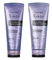 Eudora Kit SiÃ ge Acelera o Crescimento: Shampoo 250ml + Condicionador 200ml