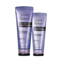 Eudora Kit Siàge Acelera o Crescimento: Shampoo 250ml + Condicionador 200ml