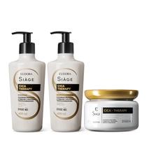 EUDORA KIT SIAGE CICA THERAPY SHAMPOO + COND 400ml + MÁSCARA