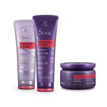 Eudora Kit Siàge Combate o Frizz: Shampoo 250ml + Condicionador 200ml + Máscara Capilar 250g