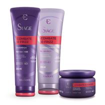Eudora Kit Siàge Combate O Frizz: Shampoo 250ml + Máscara 250g + Condicionador 200ml Eudora Kit Siàge Combate O Frizz: Shampoo 250ml + Máscara 250g + Condicionador 200ml