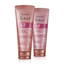 Eudora Kit Siàge Nutri Rosé: Shampoo 250ml + Condicionador 200ml Eudora Kit Siàge Nutri Rosé: Shampoo 250ml + Condicionador 200ml