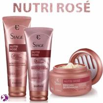 Eudora Kit Siàge Nutri Rosé Shampoo + Condicionador + Máscara
