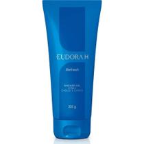 Eudora shower gel 2 em 1 cabelo e corpo eudora h refresh 200g