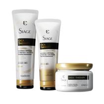 Eudora Siàge Cica Therapy Shampoo+Condicionador+Máscara Capilar Tratamento E Proteção dos Fios