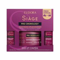Eudora Siàge Kit Máscara Pro Cronology Reconstrução Pro Cronology Siàge Drop Nutrição Pro Cronology