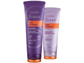 Eudora Siage Liso Intenso Shampoo Condicionador Eudora Siage Liso Intenso Shampoo Condicionador
