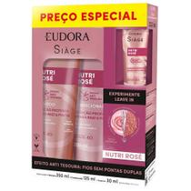 Eudora Siage Nutri Rose Kit Shampoo + Condicionador + Leave-in