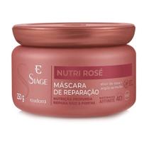 Eudora Siàge Nutri Rosé Máscara de Reparação Capilar