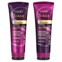 Eudora Siàge Pro Cronology Curvas Kit Shampoo + Condicionador
