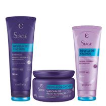 Eudora Siàge Revela Cachos Kit - Shampoo + Condicionador + Máscara