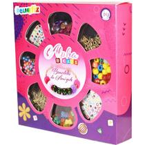 Euqfiz alpha beads braceletes da amizade i9