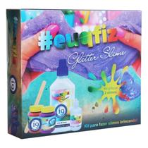 Euqfiz Kit Para Fazer 2 Slimes Glitter I9 Bri0193