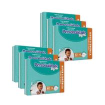 Eurofral fralda infantil personalidade baby plus tamanho g 6pacotes com 62unidades s Eurofral fralda infantil personalidade baby plus tamanho g 6pacotes com 62unidades s