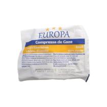 Europa Compressa Gaze 13 Fios Estéril C/10 Europa Compressa Gaze 13 Fios Estéril C/10