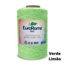 Euroroma Big Cone Colorido 4/6 - 1,8Kg 1830m Verde Limao