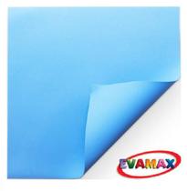 EVA Azul Claro 60x40cm Liso Pct 10 pçs - EVAMAX