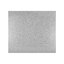 EVA com glitter 40x60 Prata pacote com 5 folhas