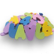 EVA Didático Grande 8x5cmx5mm Alfanumérico 36 Peças EVA Didático Grande 8x5cmx5mm Alfanumérico 36 Peças