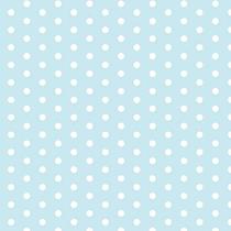 EVA Estampado 40x60 Make+ Bolinha Azul Pastel e Branco UND