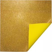 EVA Glitter 40 x 48 cm - Pacote com 5 Peças Dourado EVA Glitter 40 x 48 cm - Pacote com 5 Peças Dourado