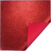 EVA Glitter 40 x 48 cm - Pacote com 5 Peças Vermelho EVA Glitter 40 x 48 cm - Pacote com 5 Peças Vermelho