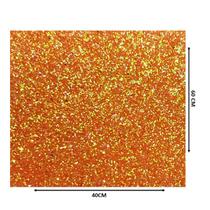 Eva Glitter 40x60 Laranja