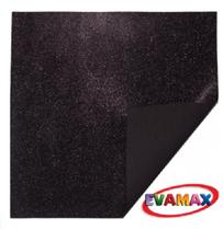 EVA Glitter Preto 40x48cm Pct 5 pçs - EVAMAX