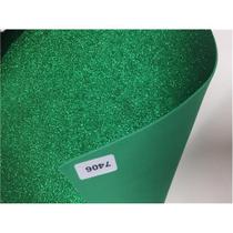Eva glitter verde 40X60cm