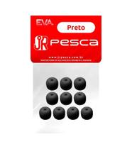 Eva jr boleado preto 8mm ref 1356 Eva jr boleado preto 8mm ref 1356