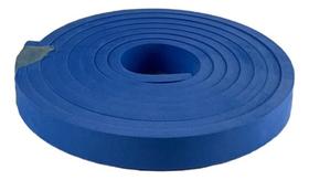 Eva Rodape Acabamento Ripado 2Cm Autocolante Azul 2,5M Eva Rodape Acabamento Ripado 2Cm Autocolante Azul 2,5M