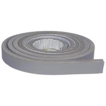 Eva Rodape Acabamento Ripado Laminado Cinza Claro 2,5M